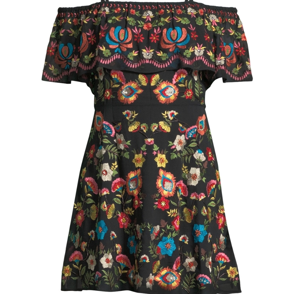 Alice + Olivia Francina cold shoulder dress - Picture 3 of 5
